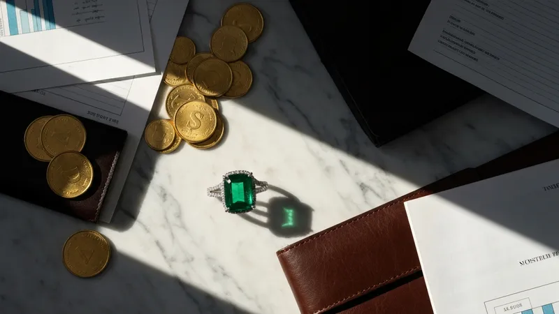 Achat et investissement d'une Bague Émeraude