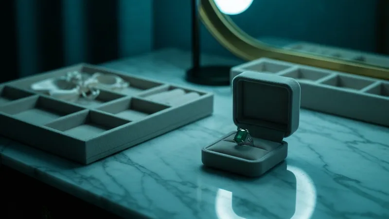La meilleure façon de ranger sa bague émeraude
